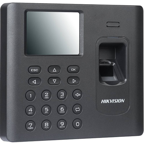 Терминал доступа Hikvision DS-K1A801EF с биометрическим и EM карт считывателями фото 3